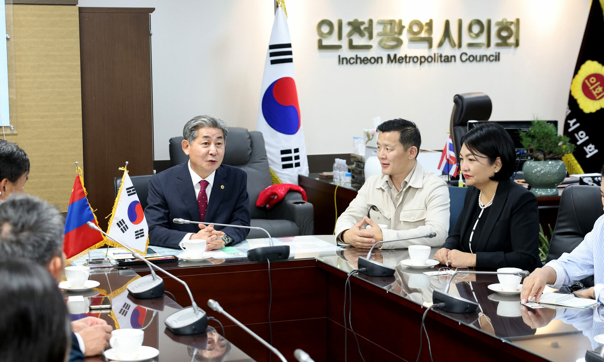 몽골_쿠싱밸리_경제자유구역청장_접견