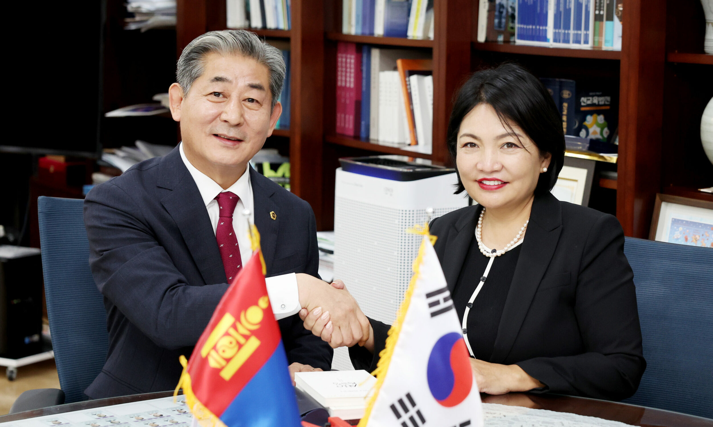 몽골_쿠싱밸리_경제자유구역청장_접견