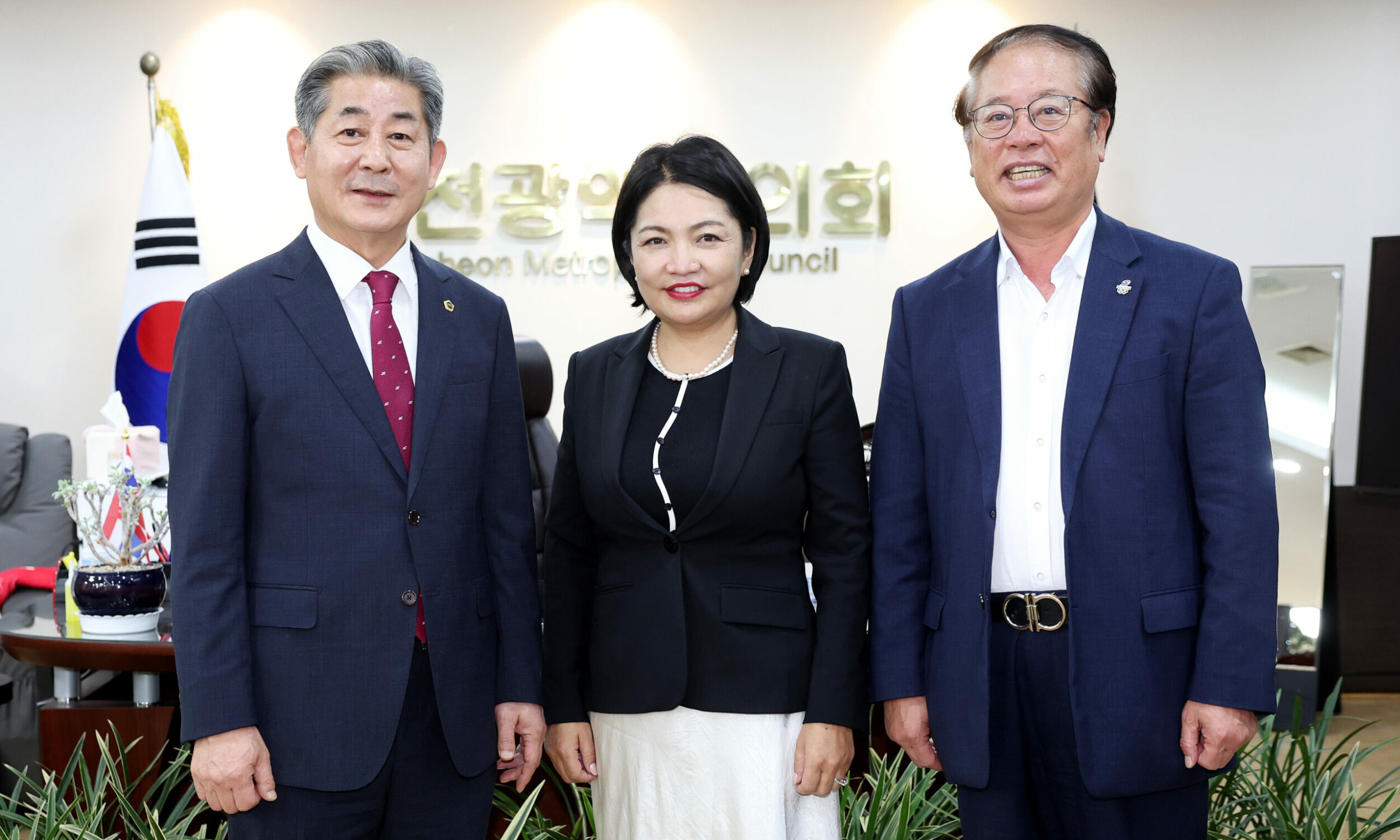 몽골_쿠싱밸리_경제자유구역청장_접견